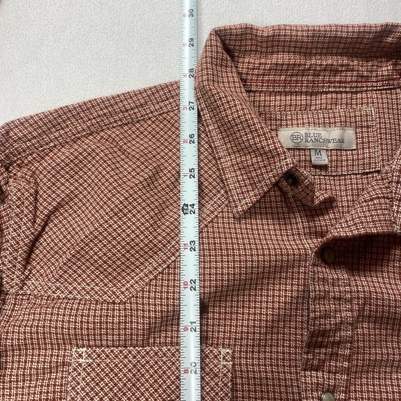 Blue Ranchwear Rodeo Snap-Front Casual Shirt size Medium - Picture 8 of 9